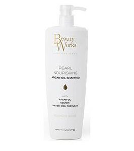 Beauty Works Pearl Nourshing Argan Oil Shampoo - 1 Litre