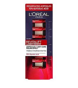 L'Oreal Paris Revitalift Laser Ampoules 10% Glycolic Acid (7X1Ml)