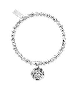 Chlobo Sterling Silver Didi Sparkle Moonflower Bracelet