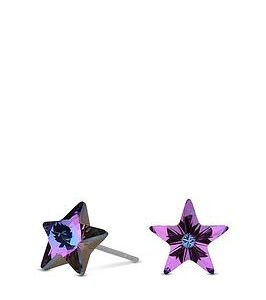 Jon Richard Vitral Star Crystal Stud Earrings