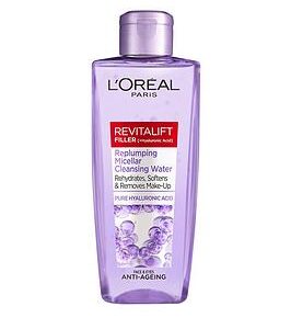 L'Oreal Paris Revitalift Filler [+ Hyaluronic Acid] Cleansing Micellar Water - 200Ml