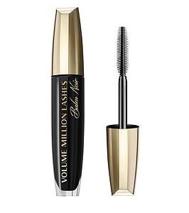 L'Oreal Paris Volume Million Lashes Balm Noir Mascara, Black, 99% Natural, Hypoallergenic, Volume& Care