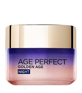 L'Oreal Paris Age Perfect Golden Age Cooling Night Cream Moisturiser For Mature Skin 50Ml