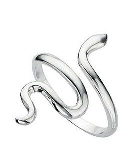 The Love Silver Collection Sterling Silver Snake Ring