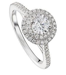 Created Brilliance Sienna Created Brilliance 9Ct White Gold 0.70Ct Lab Grown Diamond Engagement Ring