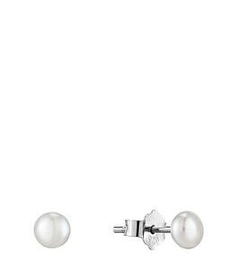 The Love Silver Collection Sterling Silver 5Mm Freshwater Pearl Stud Earrings