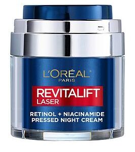 L'Oreal Paris Revitalift Laser Retinol& Niacinamide Pressed Night Cream (50Ml)