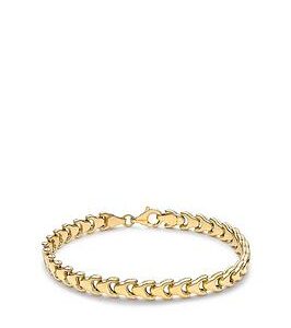 Love Gold 9Ct Yellow Gold Fancy Link Bracelet