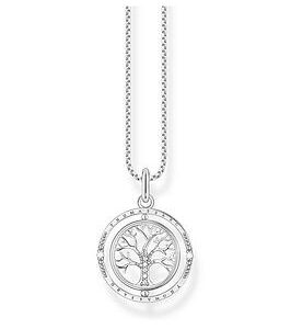 Thomas Sabo Tree Of Love: Set With Rotating Pendant And Chain