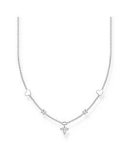 Thomas Sabo Open Your Heart: Delicate Necklace With Heart In The Centre