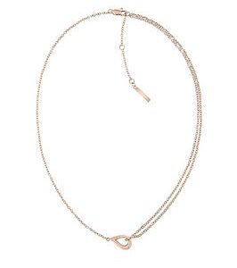 Calvin Klein Sculptured Drops Ladies Necklace