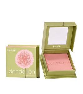 Benefit Wanderful World Blushes Dandelion Baby-Pink Blusher& Brightening Finishing Face Powder