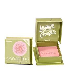 Benefit Wanderful World Blushes Dandelion Baby-Pink Blusher And Brightening Finishing Face Powder Mini