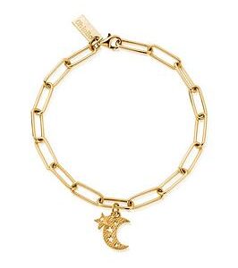 Chlobo Gold Link Chain Hope And Guidance Bracelet