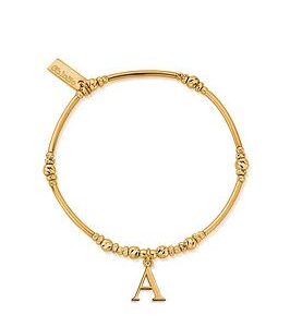 Chlobo Gold Iconic Initial Bracelet