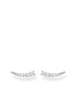 Thomas Sabo White Stones Ear Climbers