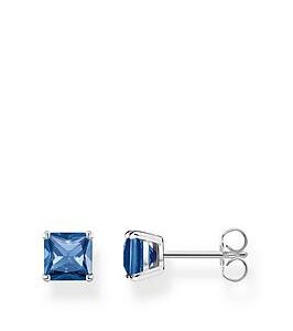 Thomas Sabo Ear Studs With Blue Stones