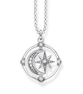 Thomas Sabo Star And Moon Necklace