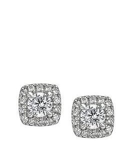 Created Brilliance Frances Created Brilliance 9Ct Gold 0.50Ct Lab Grown Diamond Stud Earrings