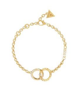 Guess Forever Links Mini Forever Links Bracelet Yellow Gold