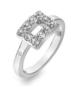 Hot Diamonds Echo Ring