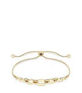 Jon Richard Gold Plated Polished Link Chain Bracelet