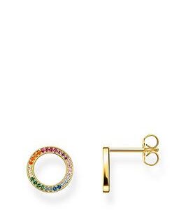 Thomas Sabo Stud Circle Rainbow Earrings