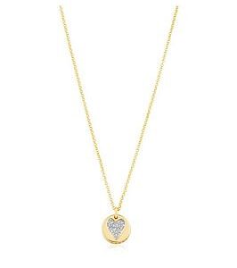 Buckley London Petite Double Pave Set Pendant.