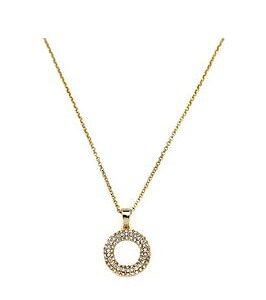 Buckley London Two Tone Pave Pendant.