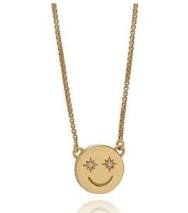 Rachel Jackson Mini Happy Face Necklace