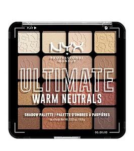 Nyx Professional Makeup Ultimate Shadow Palette Vegan 16-Pan - Warm Neutrals