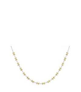 Say It With Diamonds Luxe Kiss Tennis Necklace