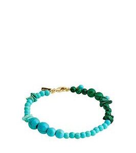 Pilgrim Soulmates Bracelet Blue/Gold-Plated