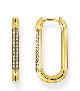 Thomas Sabo Sterling Gold Plated Earrings