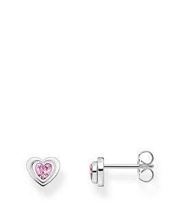 Thomas Sabo Sterling Silver Heart Stud Earrings