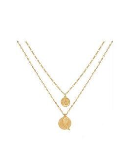 Bibi Bijoux Gold 'Serenity' Layered Charm Necklace