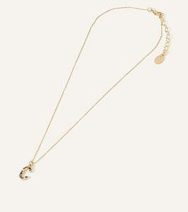 Accessorize Gift Box Initial Necklace