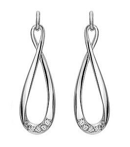 Hot Diamonds Flourish Earrings