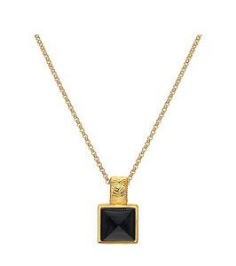 Hot Diamonds Hd X Jj Black Onyx Pendant