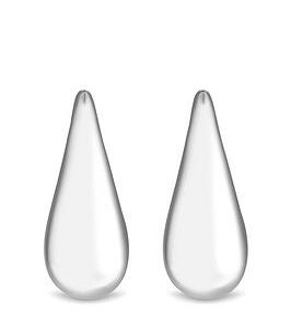 Inicio Sterling Silver Plated Teardrop Earrings With Gift Pouch