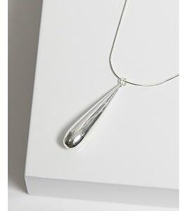 Inicio Sterling Silver Plated Y Drop Necklace - Gift Pouch