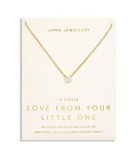 Joma Jewellery Love From Your Little Ones , One , Gold , Necklace , 46Cm + 5Cm Extender