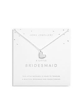 Joma Jewellery A Little , Bridesmaid , Silver , Necklace , 46Cm + 5Cm Extender