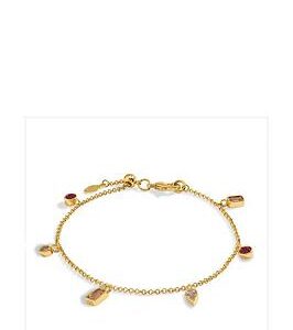 Joma Jewellery Gem Glow , Multi Gem , Gold , Bracelet , 19Cm Adjustable