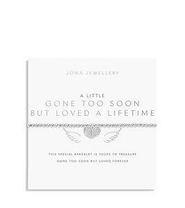 Joma Jewellery A Little , Gone Too Soon But Loved A Lifetime , Silver , Bracelet , 17.5Cm Stretch