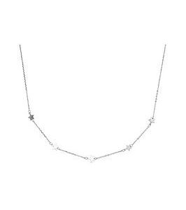 Elk & Bloom Dainty Sterling Silver Star Choker - Silver