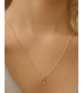 Elk & Bloom Dainty Silver Chain Necklace - Silver