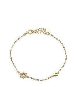 Elk & Bloom Gold Dainty Star Bracelet - Gold