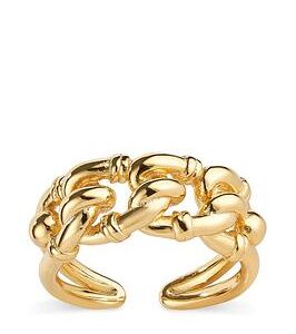 Elk & Bloom Thick 18K Gold Chain Link Ring