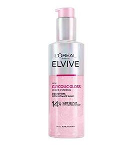 L'Oreal Paris L'OrÈAl Paris Elvive Glycolic Gloss Leave-In Serum For Dull Porous Hair, 200Ml